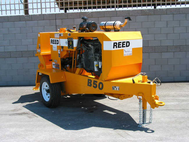 used REED Concrete Pump