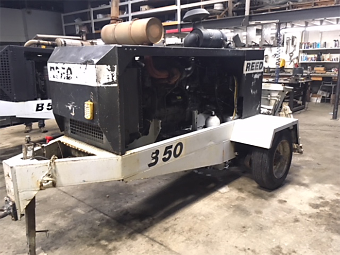 used REED Concrete Pump