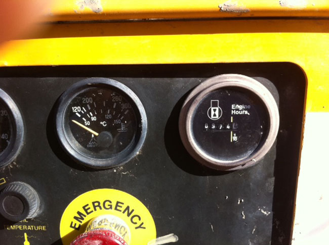 used REED Concrete Pump