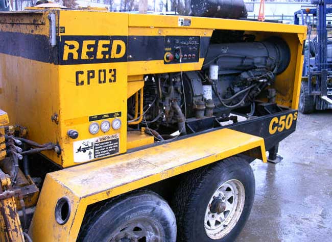 used concrete pump
