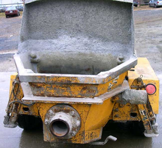 used concrete pump