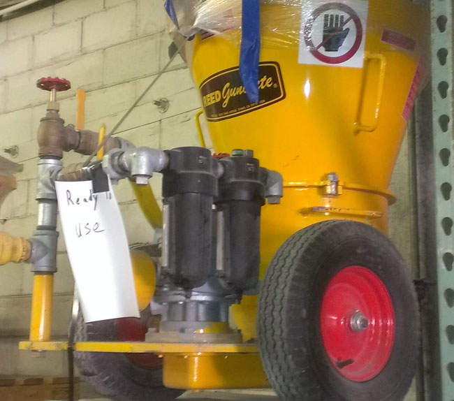 used REED Concrete Pump