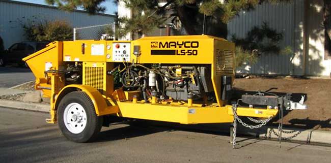 used Mayco Concrete Pump