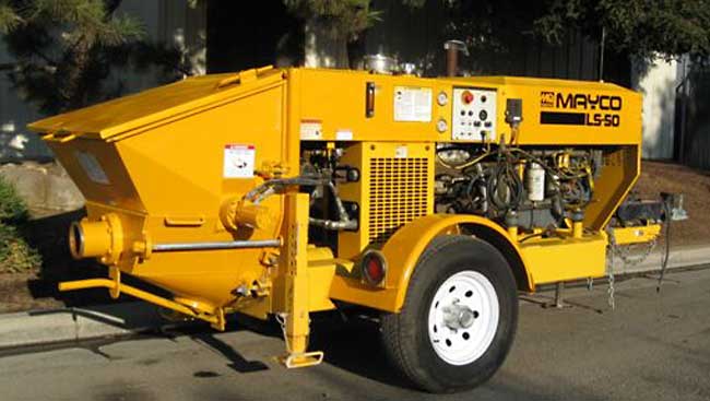 used Mayco Concrete Pump