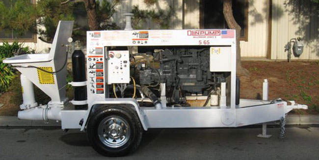 used concrete pump