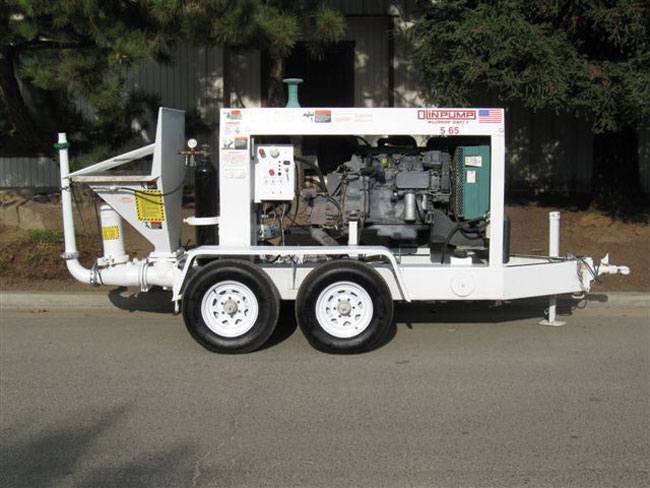 used grout pump