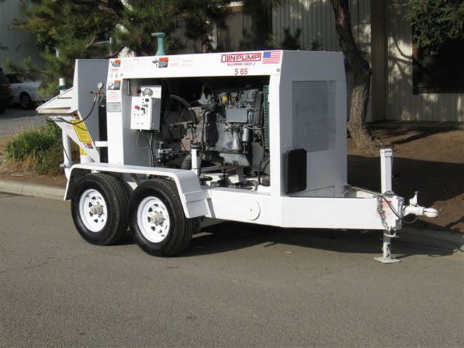 used grout pump