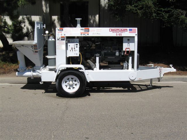 used Olin concrete pump