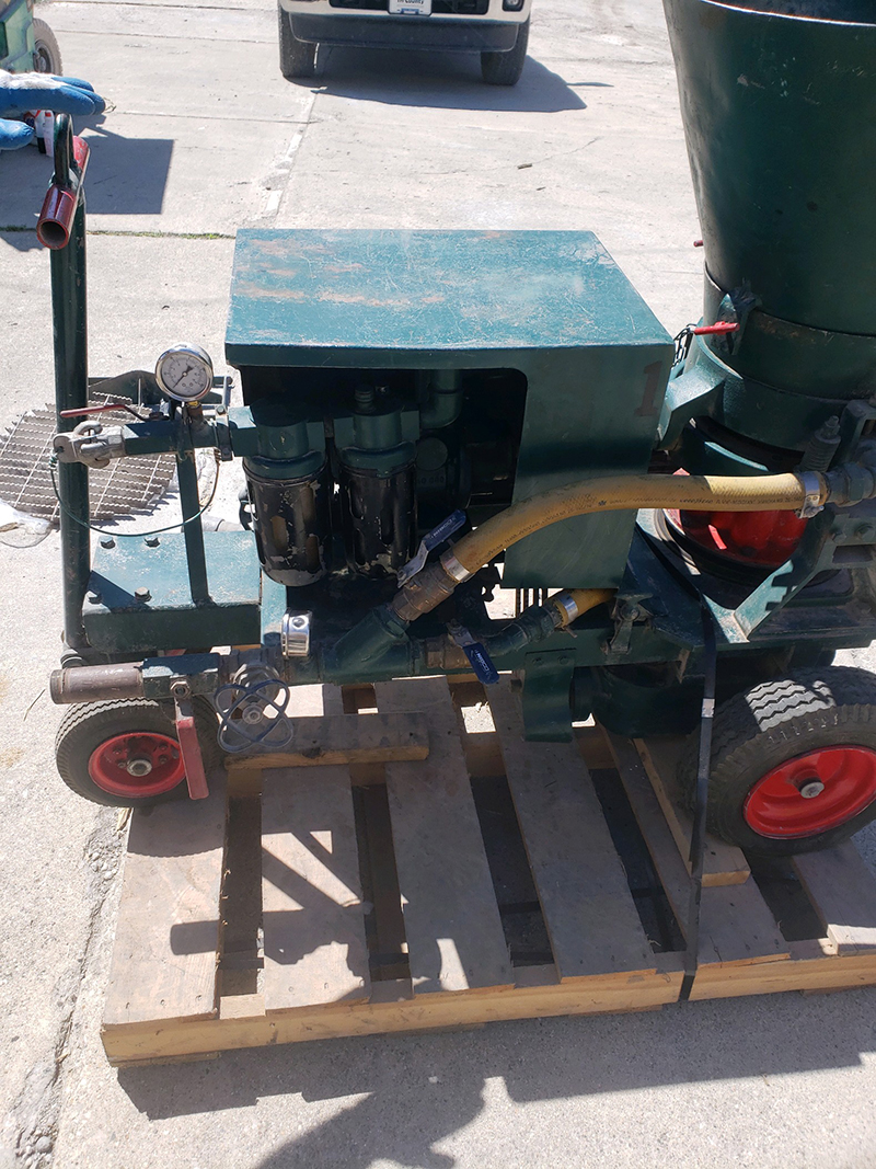 used REED Concrete Pump