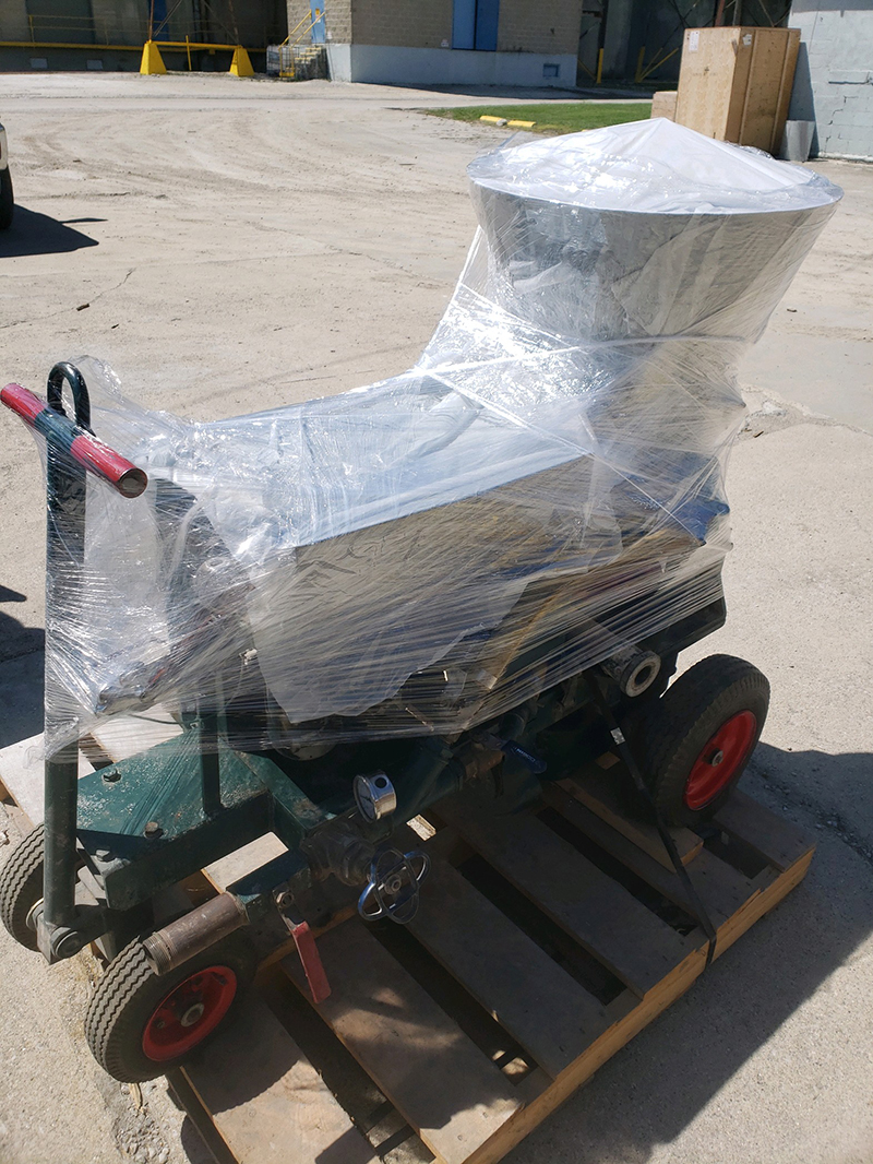 used REED Concrete Pump