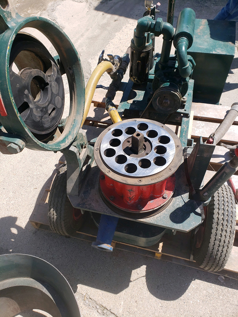 used REED Concrete Pump