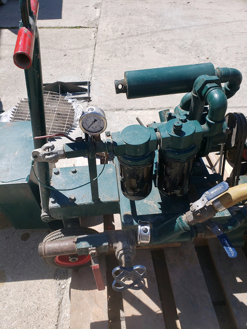 used REED Concrete Pump