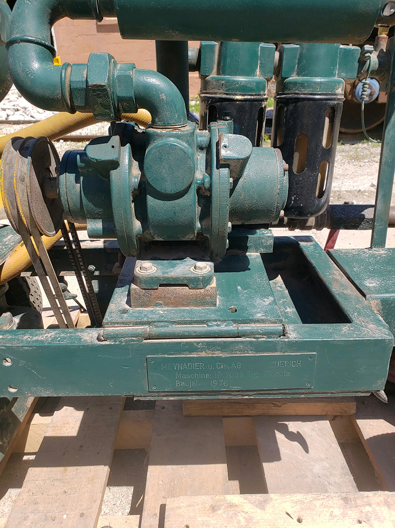used REED Concrete Pump