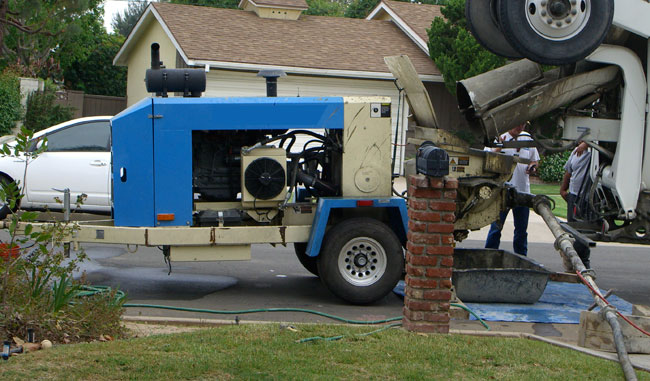 used Putzmeister TK50 concrete pump