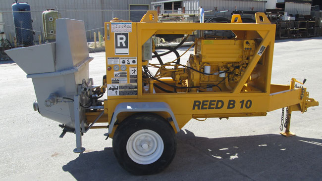 used concrete pump