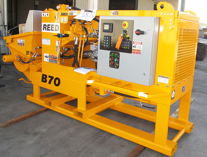 used REED Concrete Pump