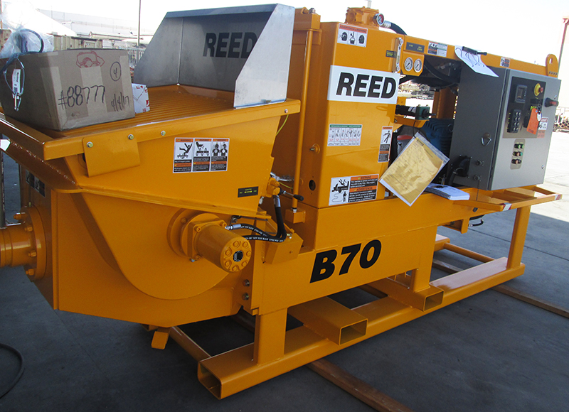 used REED Concrete Pump