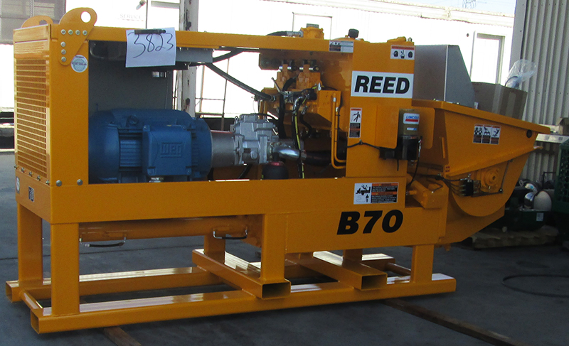 used REED Concrete Pump