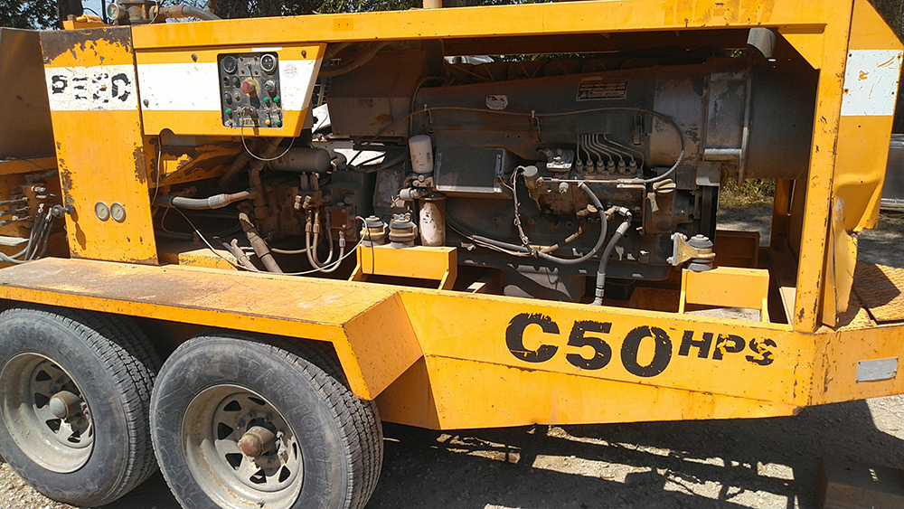 used REED Concrete Pump