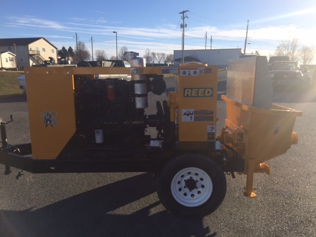 used REED Concrete Pump