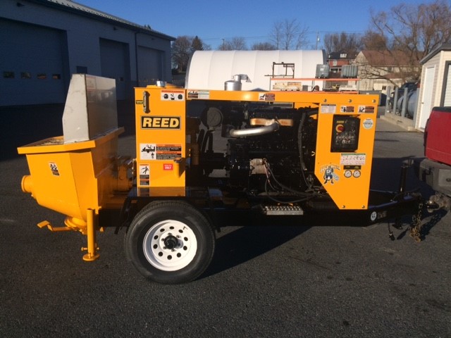 used REED Concrete Pump