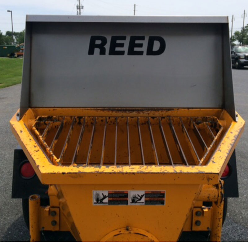 used REED Concrete Pump