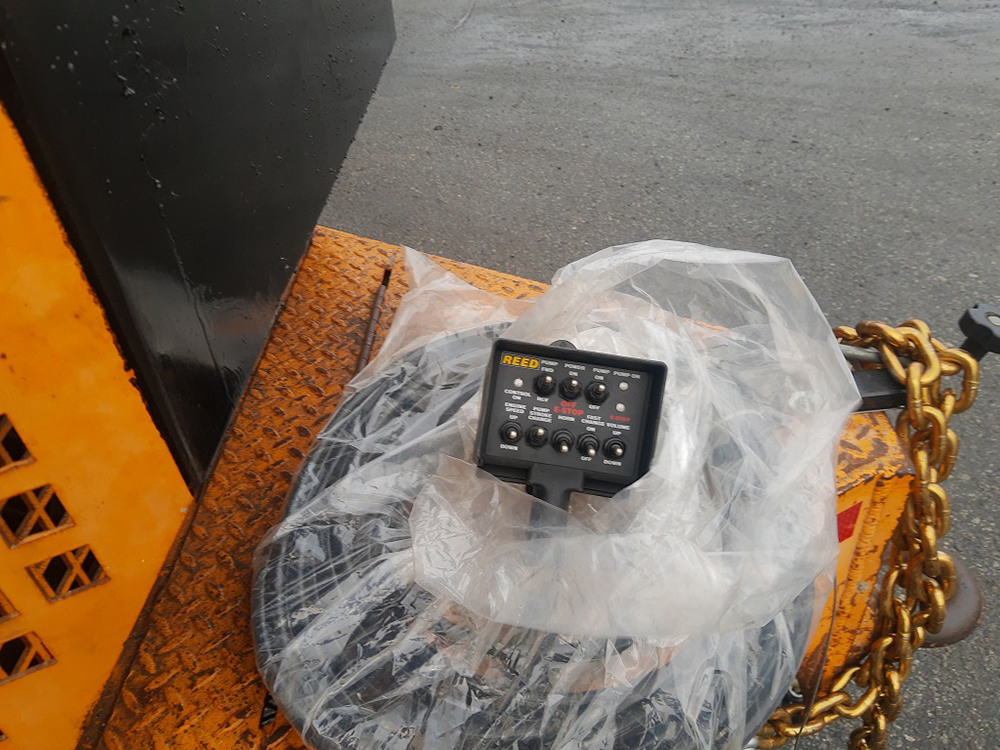 used REED Concrete Pump