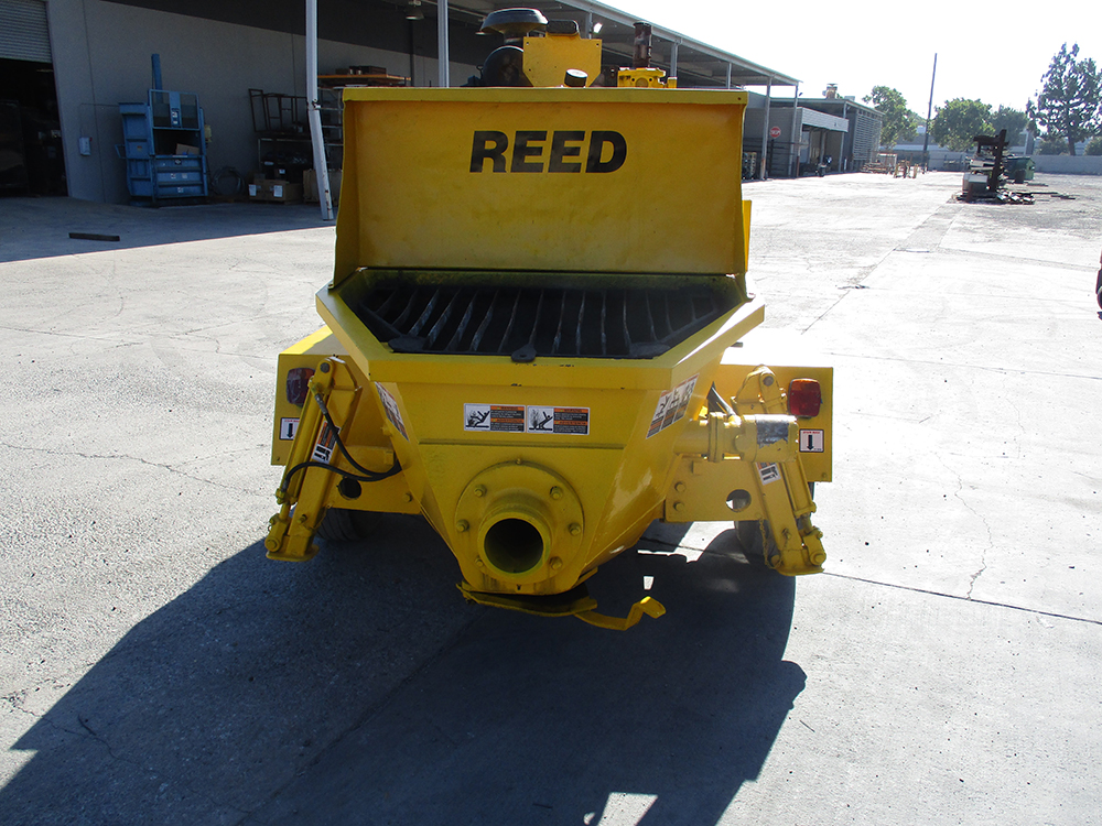 used REED Concrete Pump