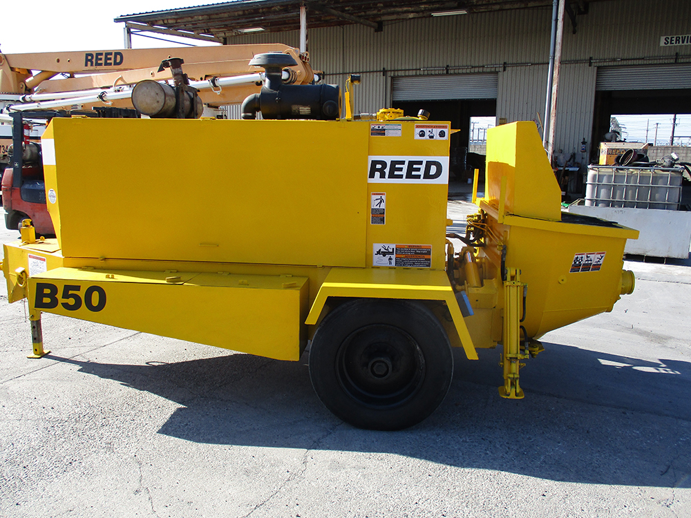 used REED Concrete Pump