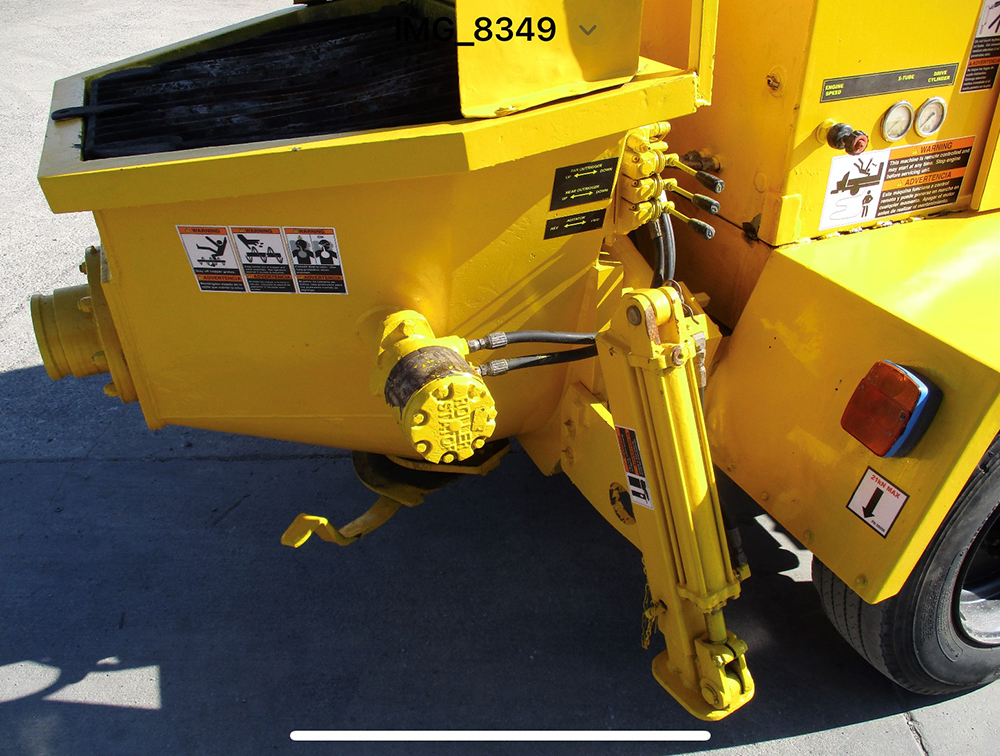 used REED Concrete Pump