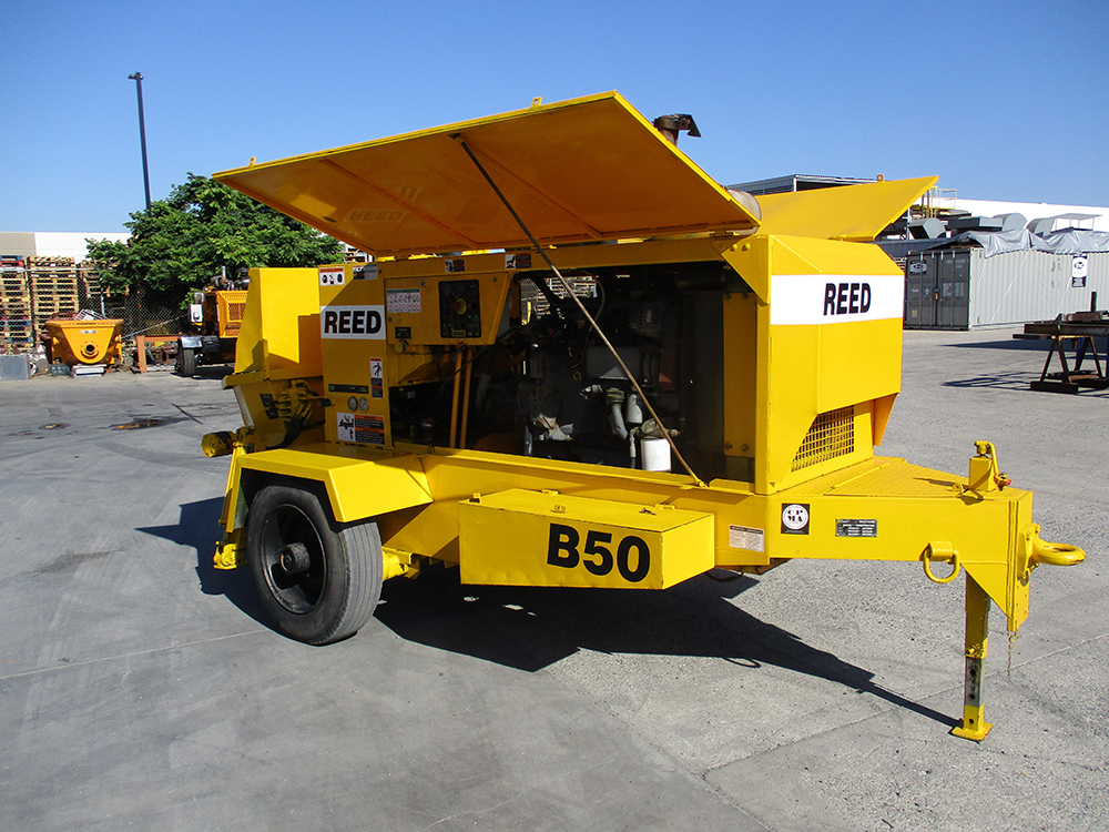 used REED Concrete Pump