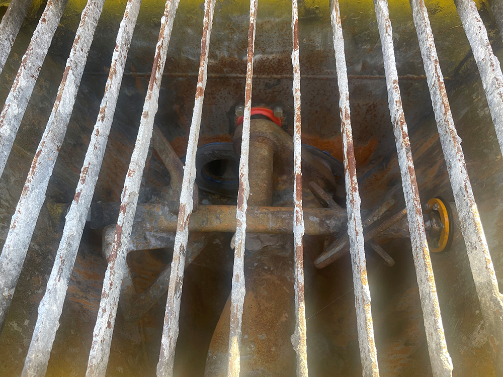 used REED Concrete Pump