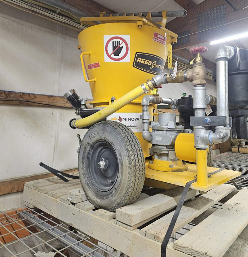 used REED Concrete Pump