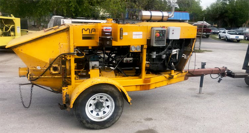 used REED Concrete Pump