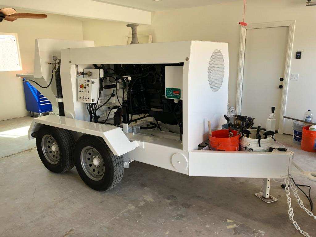 used REED Concrete Pump