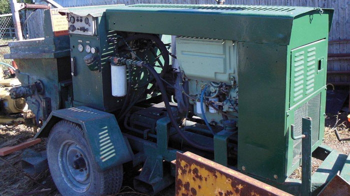 used Putzmeister TK50 concrete pump