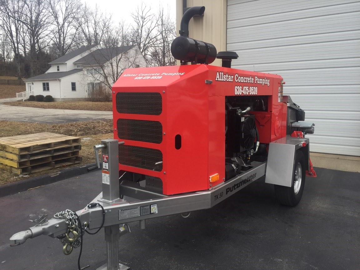 used REED Concrete Pump