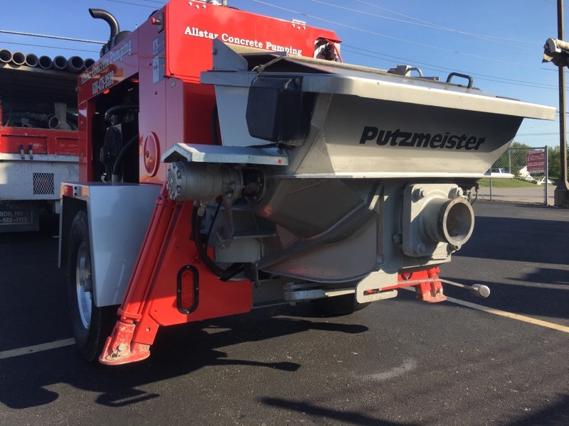 used REED Concrete Pump