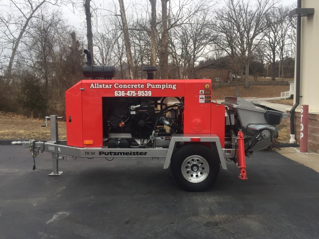 used REED Concrete Pump