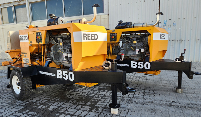 used REED Concrete Pump