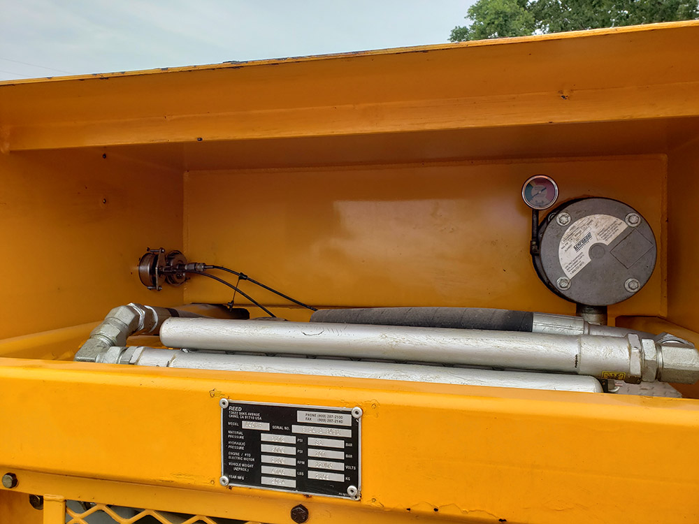 used REED Concrete Pump