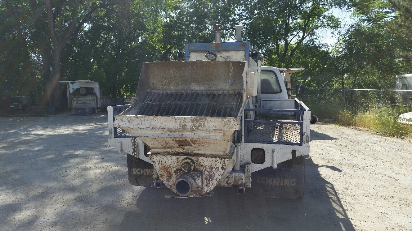 used REED Concrete Pump