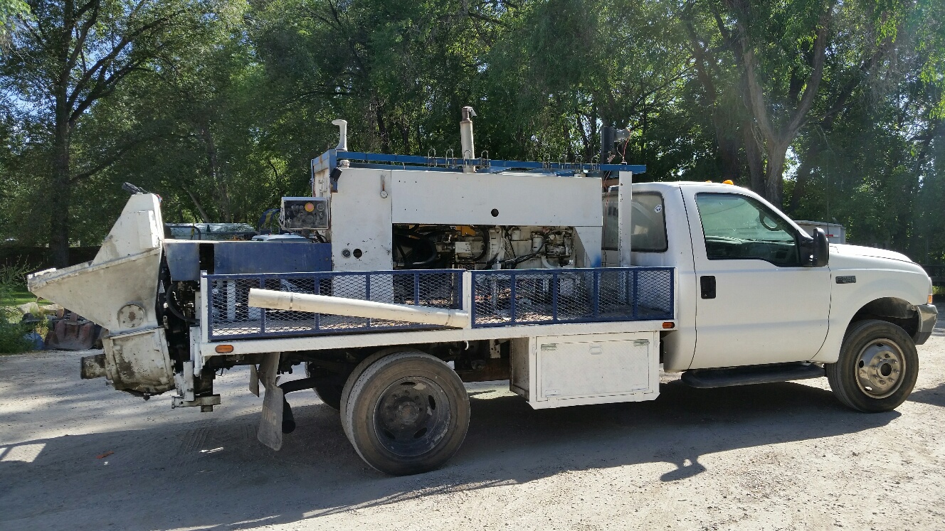 used REED Concrete Pump