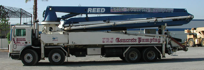 used REED Boom Pump